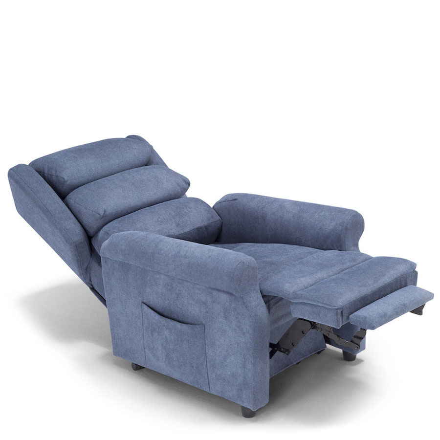 Poltrona relax TreCuscini Long