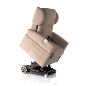 poltrona motorizzata con joystick movi
