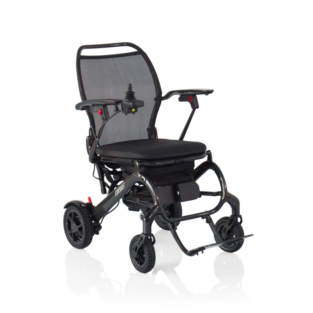 carrozzina elettronica per disabili carbon