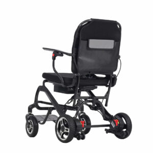 carrozzina elettrica superleggera in carbonio