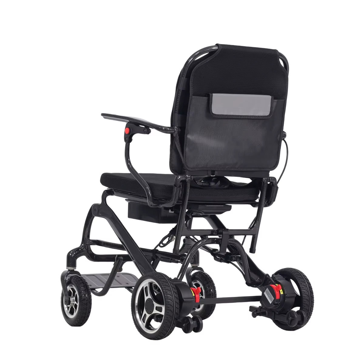 carrozzina elettrica superleggera in carbonio