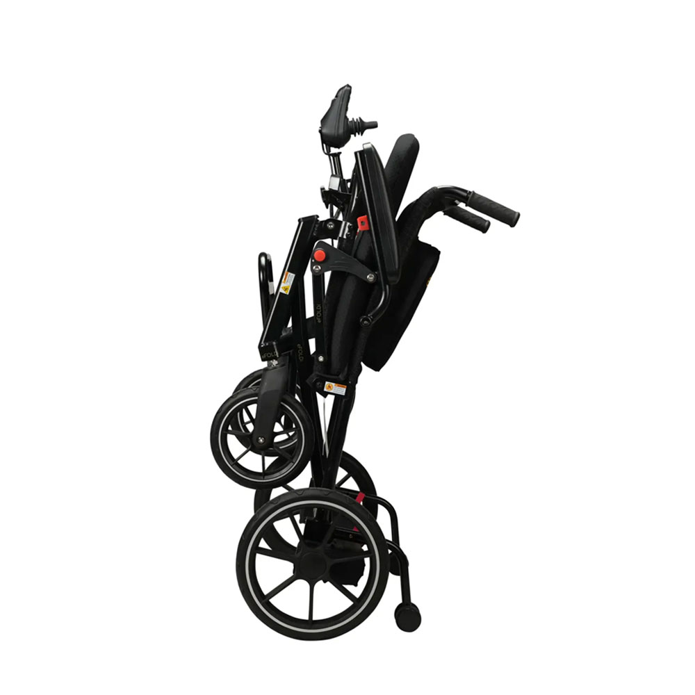 carrozzina elettronica superleggera in magnesio