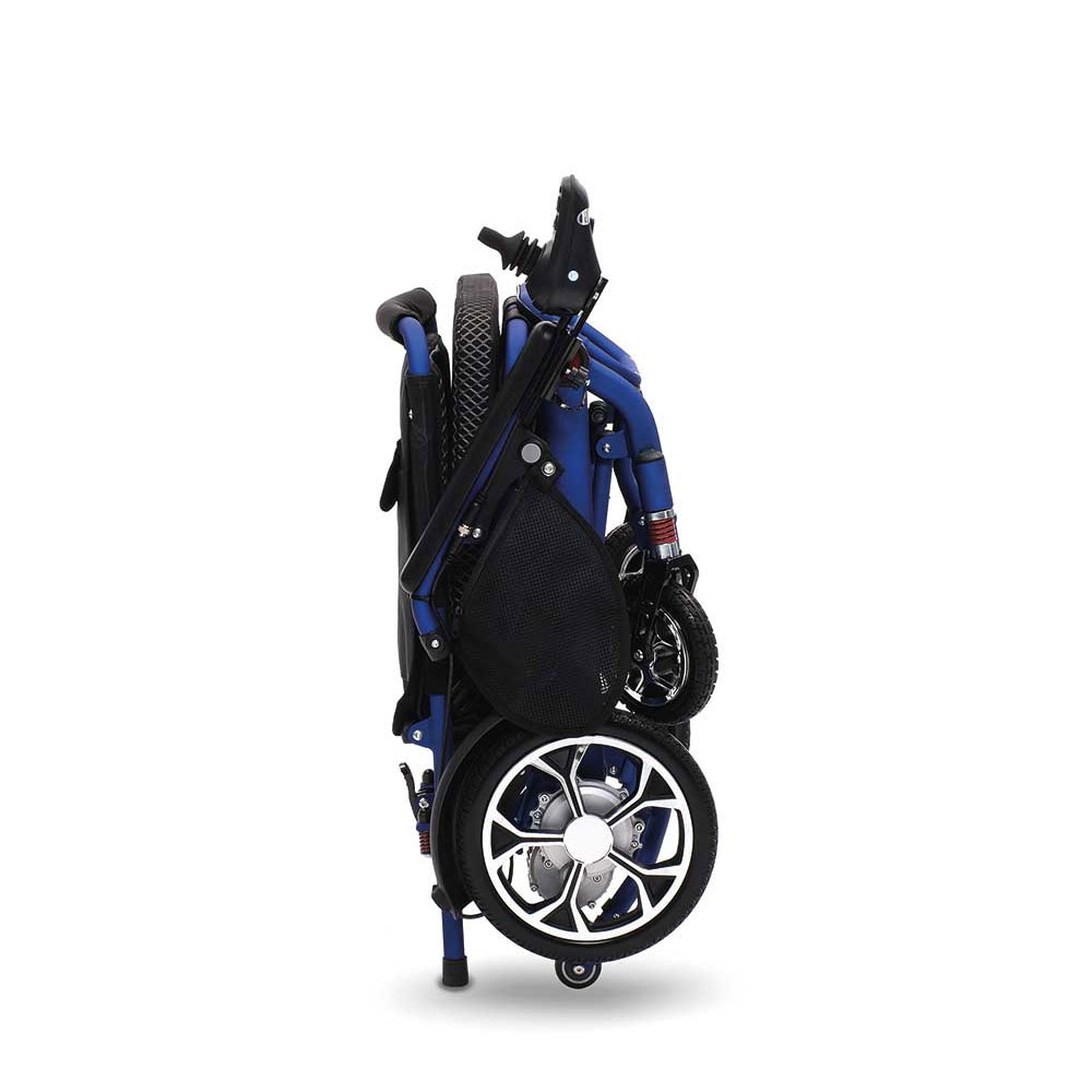 carrozzina elettronica superleggera in alluminio