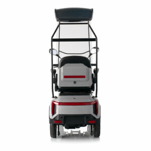 scooter elettrico vega4 con cappottina rigida